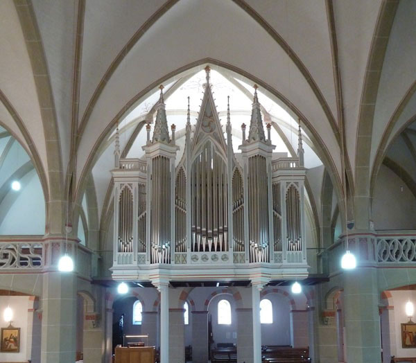 Die neue Orgel für St. Margareta Neunkirchen